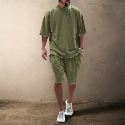 Farncombe Relaxed Active Co-Ord Set - Army Green