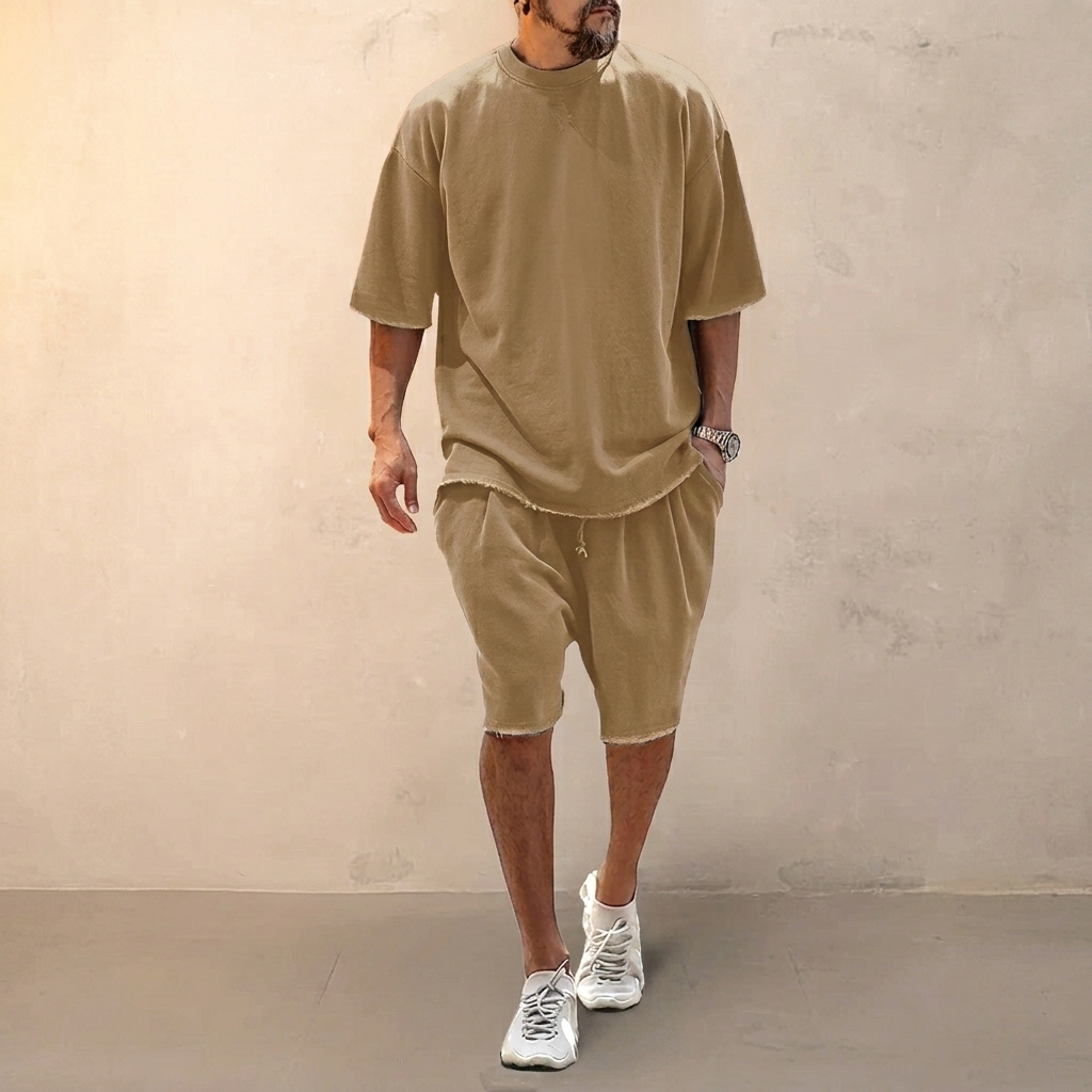 Farncombe Relaxed Active Co-Ord Set - Khaki
