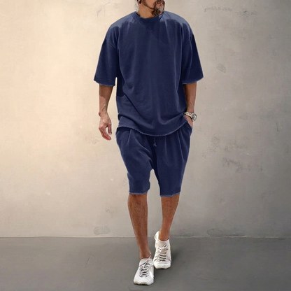 Farncombe Relaxed Active Co-Ord Set - Navy Blue