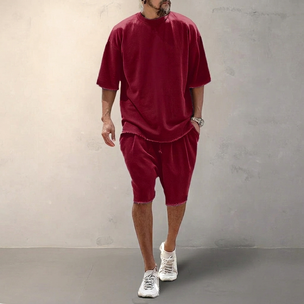 Farncombe Relaxed Active Co-Ord Set - Red