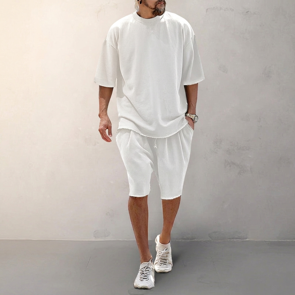 Farncombe Relaxed Active Co-Ord Set - White