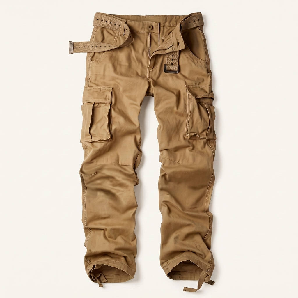 Farnworth Camo Cargo Trousers - Army Yellow