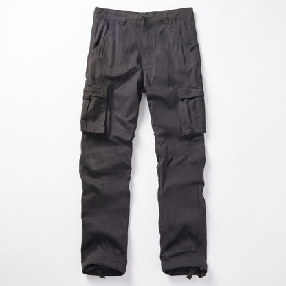 Farnworth Camo Cargo Trousers - Dark Grey