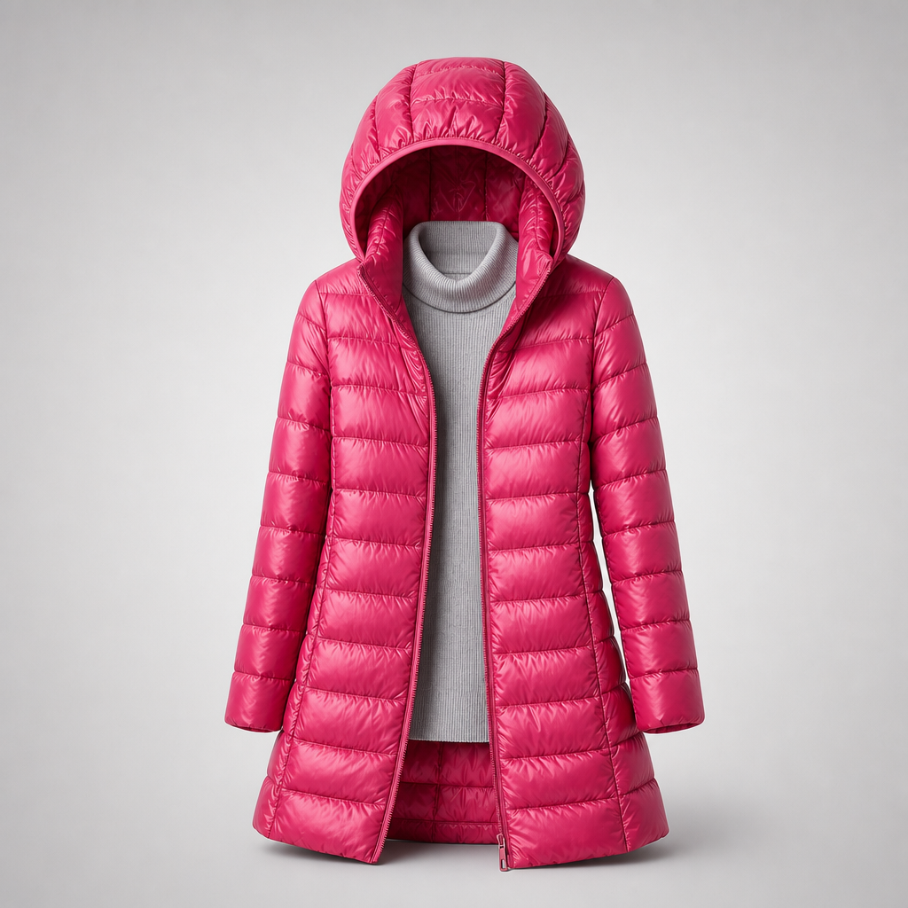 Feathra Ultralight Warm Jacket - Burgundy Red