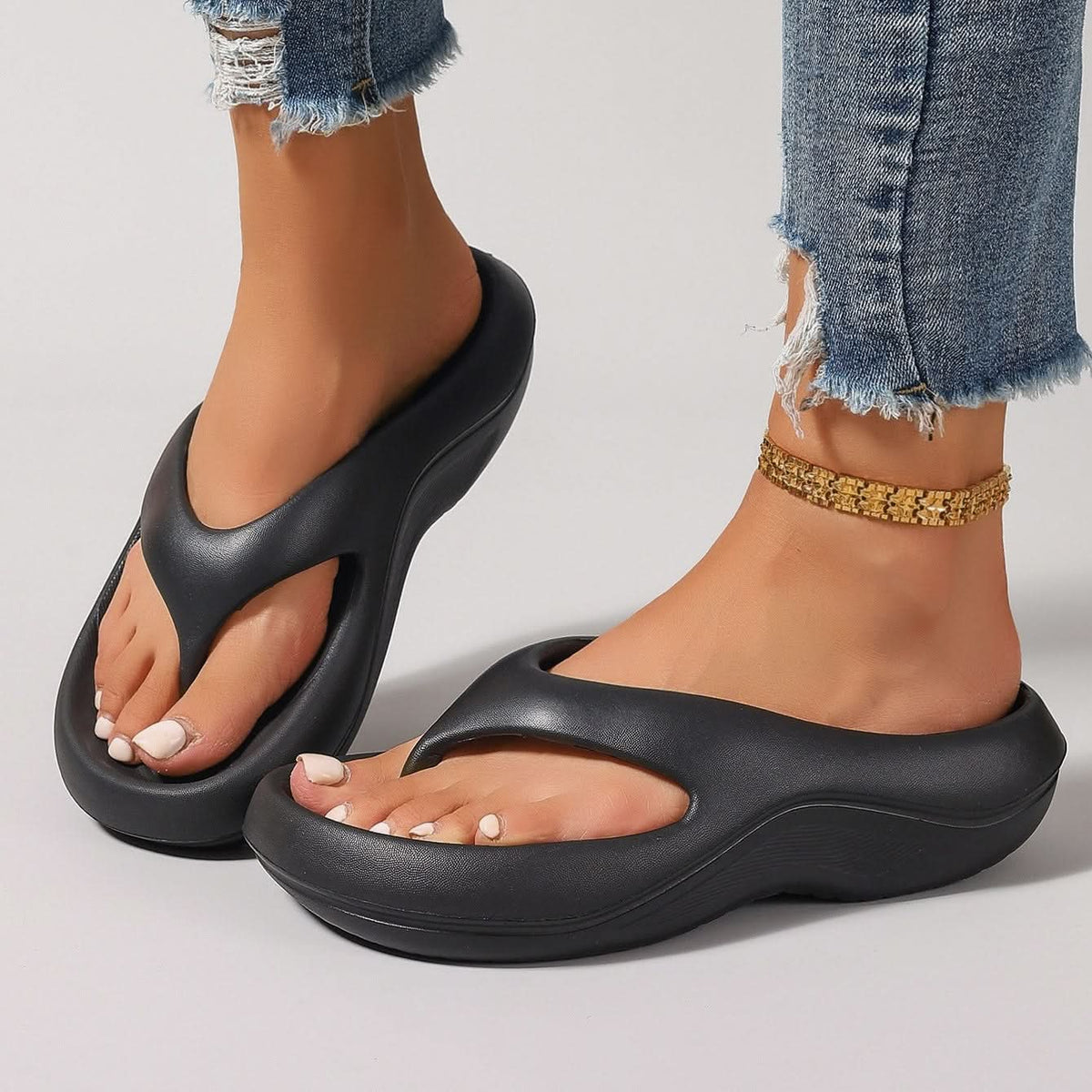 Fenwick Comfort Slippers - Black