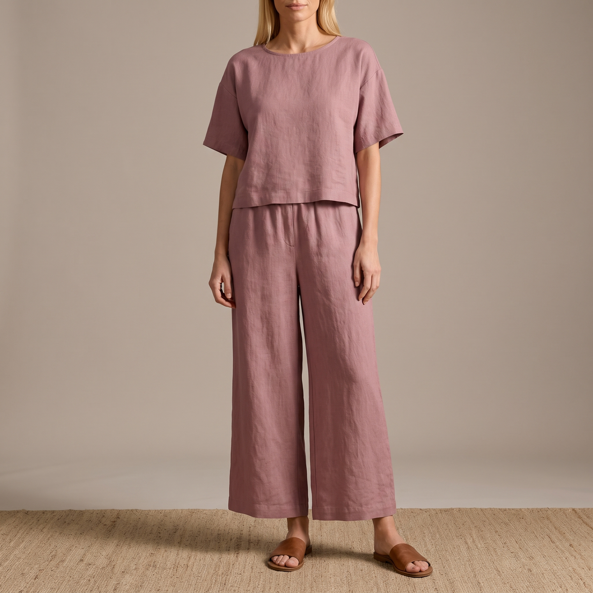 Fernleigh Easy-Wear Co-Ord Set - Mauve