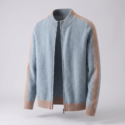 Ferrara Zip-Through Jacket - Coastal Blue