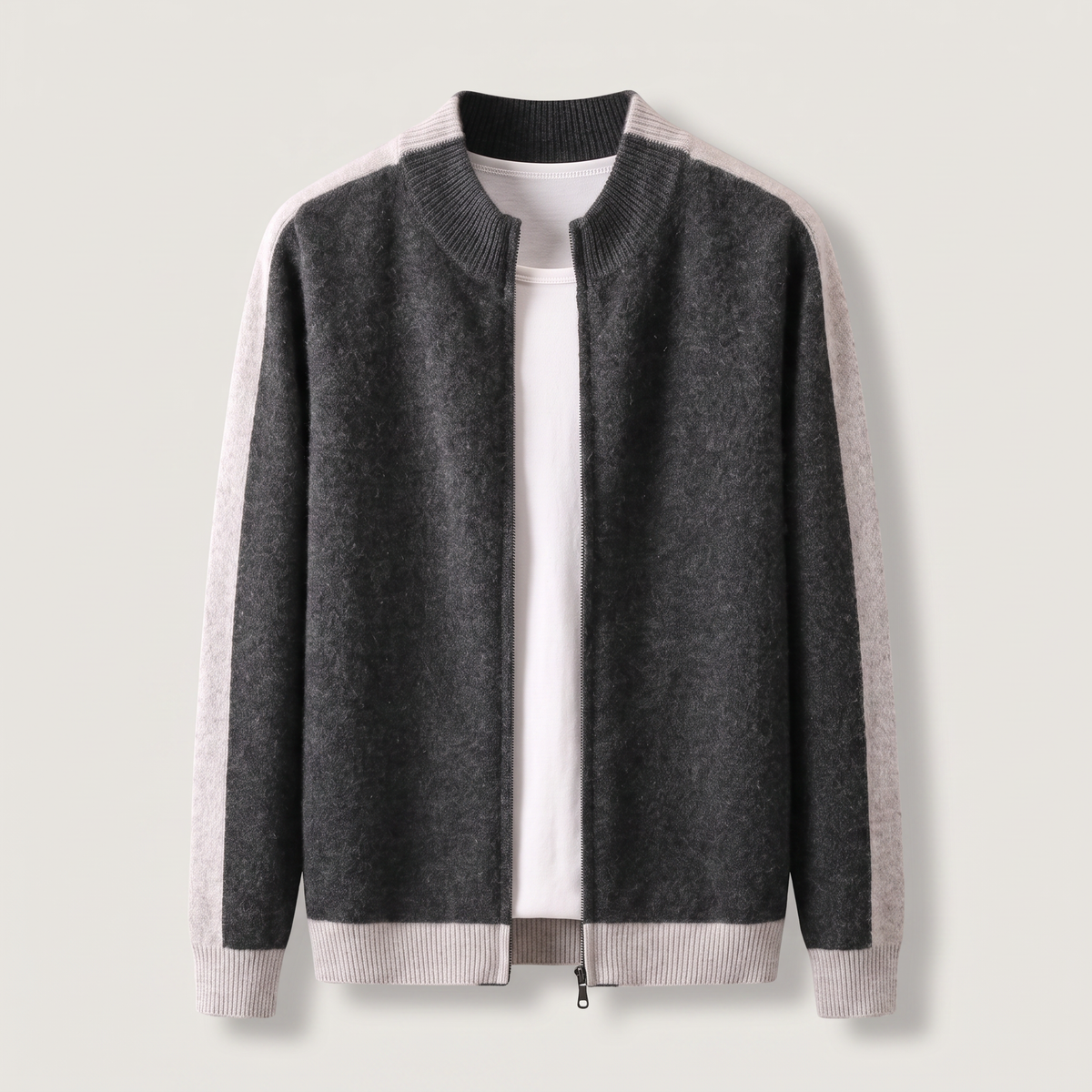 Ferrara Zip-Through Jacket - Onyx Grey