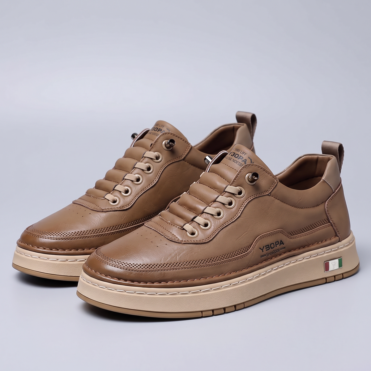Finlay Premium Sneakers - Brown