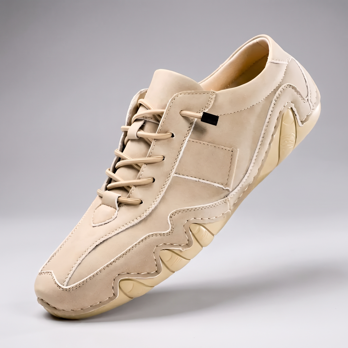 Flex Sole Comfort Trainers - Sandstone