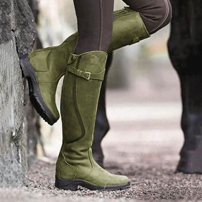 Florence Heritage Riding Boots - Green