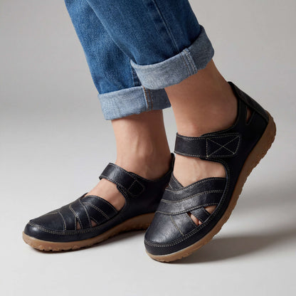 Florence Summer Step Sandals - Black