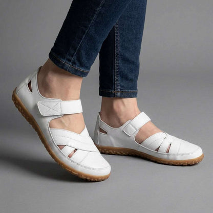 Florence Summer Step Sandals - White