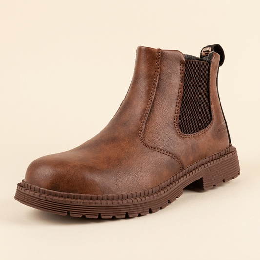Forgewick Steel Toe-Cap Safety Boots - Brown
