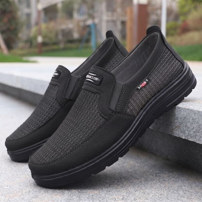 Fraser Easy-Wear Slip-On - Black