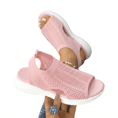 Winsterley Lightweight Open-Toe Sandals - Pink