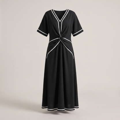 Freya Flow Dress - Black