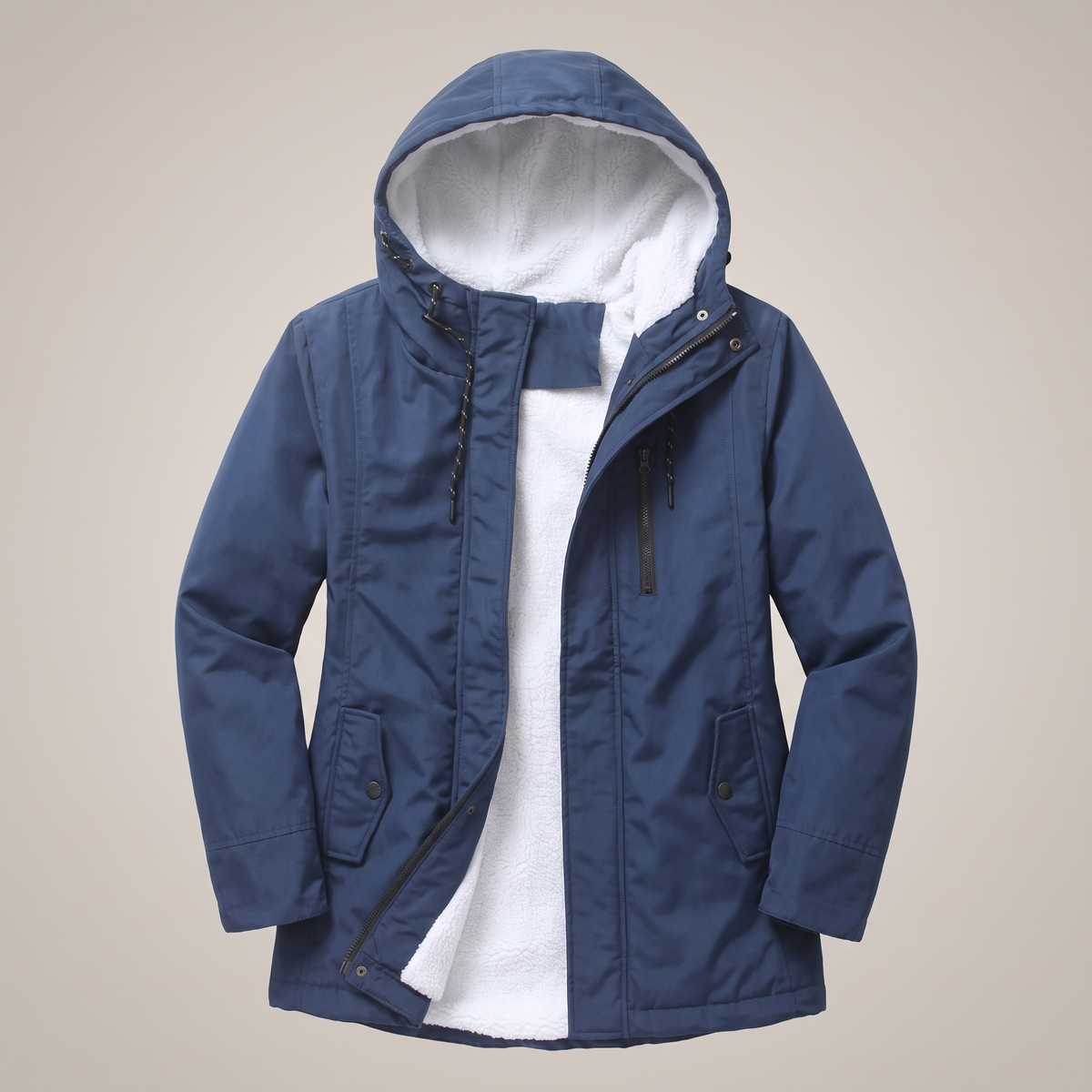 Frosthaven Parka - Navy Blue
