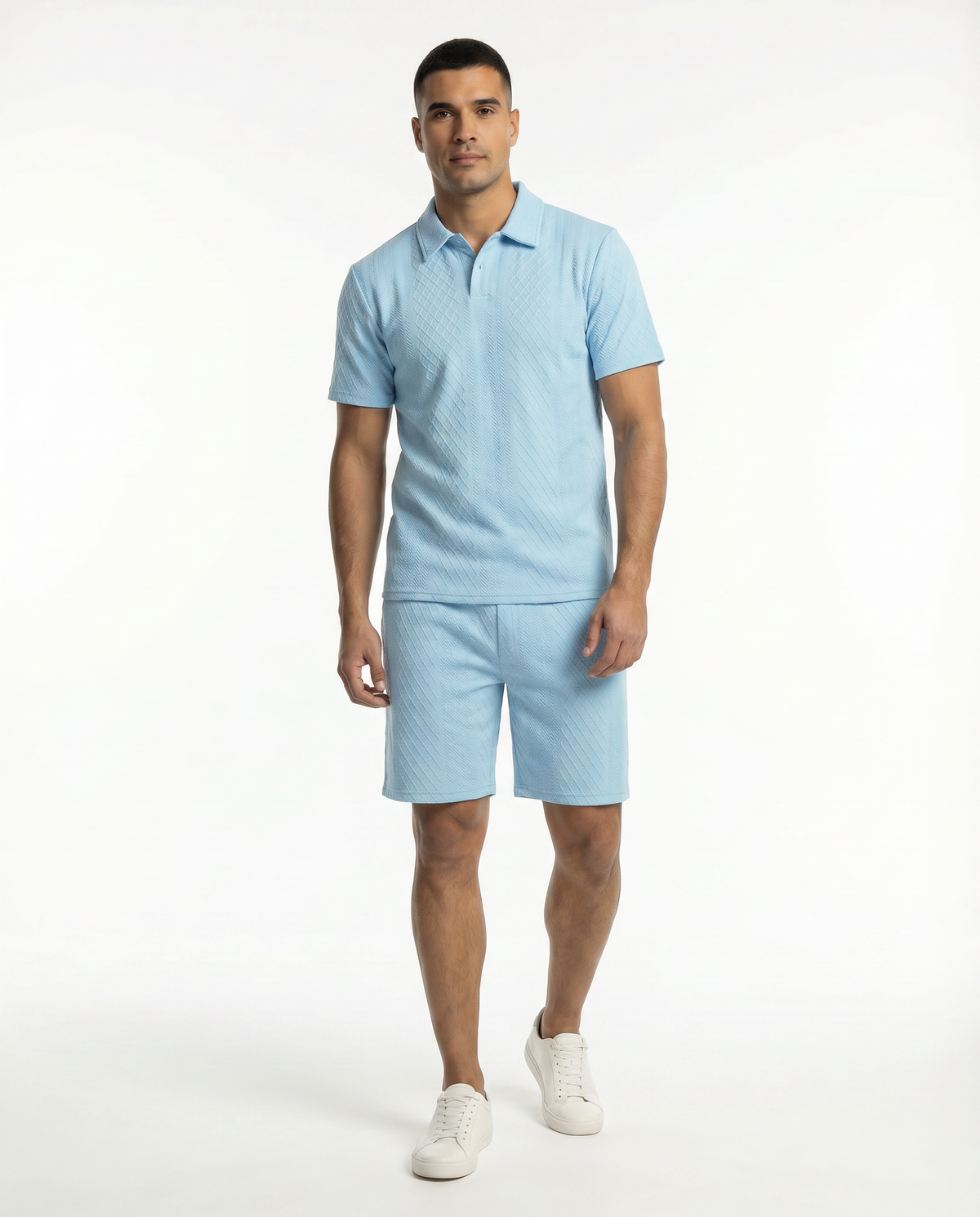 George Casual Set - Light Blue