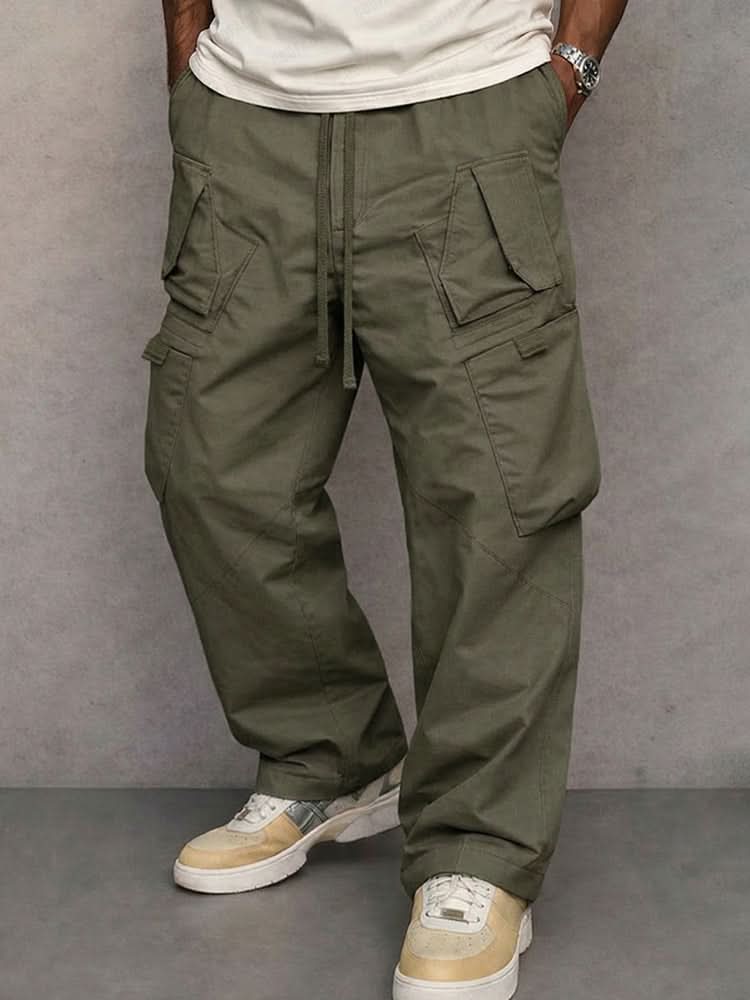 George Utility Trousers - Army Green