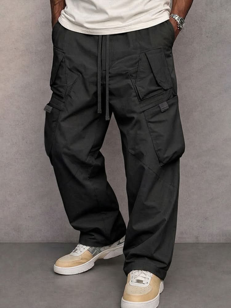 George Utility Trousers - Black