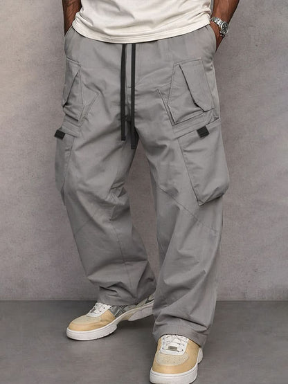 George Utility Trousers - Mid Grey