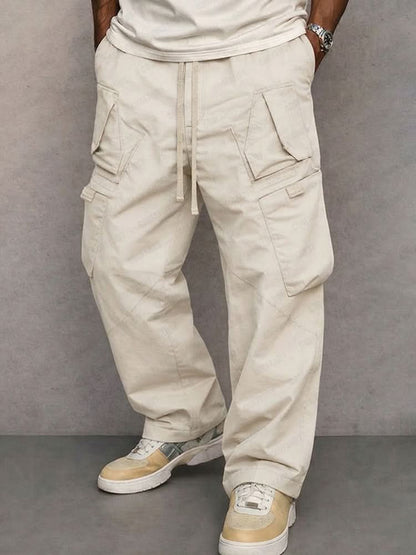 George Utility Trousers - White