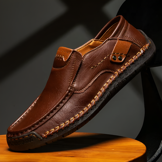 Gianni Casual Loafers - Dark Brown