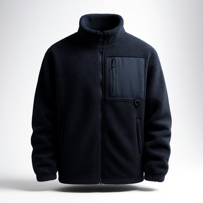 Glacier Fleece Jacket - Navy