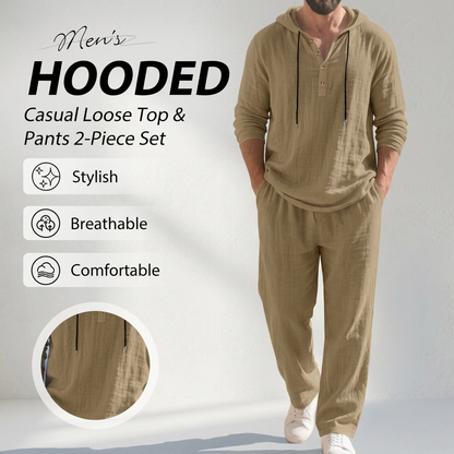 Grafton Casual Two-Piece Set - Khaki