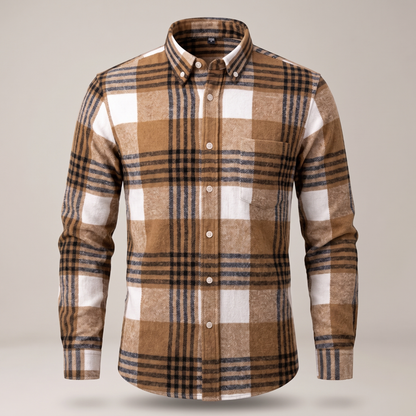Grayson Cotton Flannel Shirt