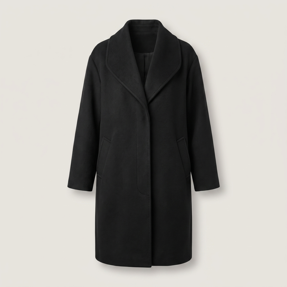 Greymont Wool Coat - Black