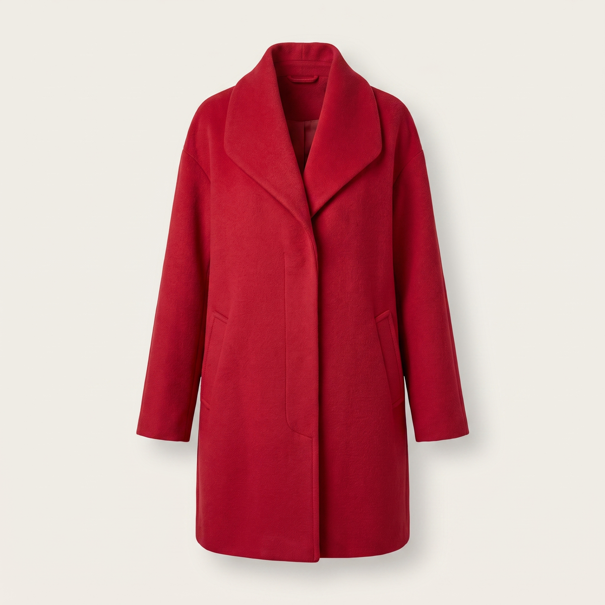 Greymont Wool Coat - Red
