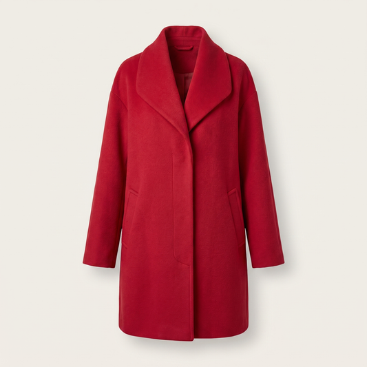 Greymont Wool Coat - Red