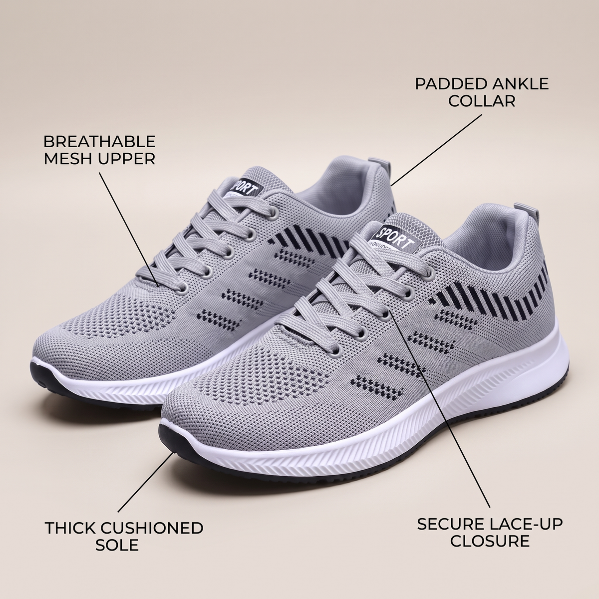 Hadley Breeze Mesh Trainers