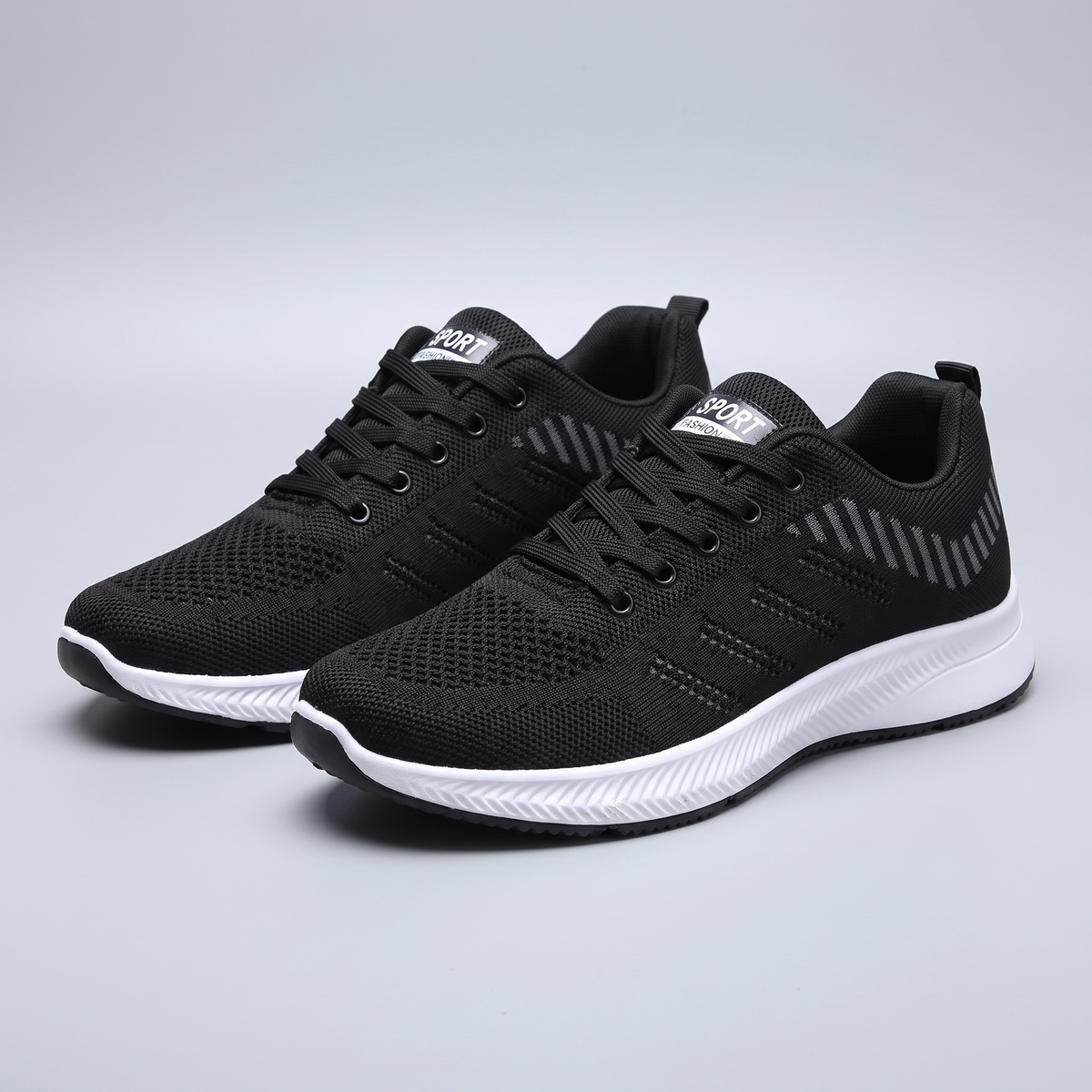 Hadley Breeze Mesh Trainers - Black
