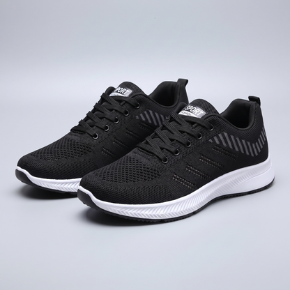 Hadley Breeze Mesh Trainers - Black
