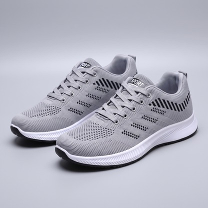 Hadley Breeze Mesh Trainers - Grey