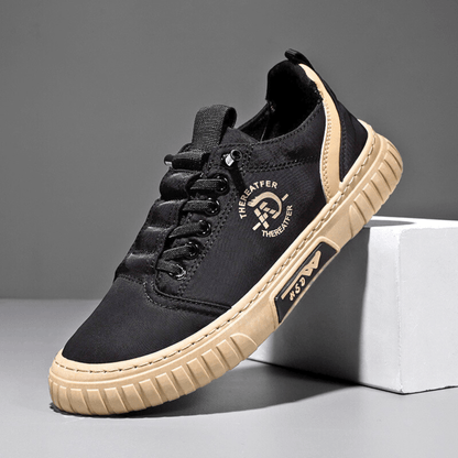 Halden Modern Street Trainers - Black
