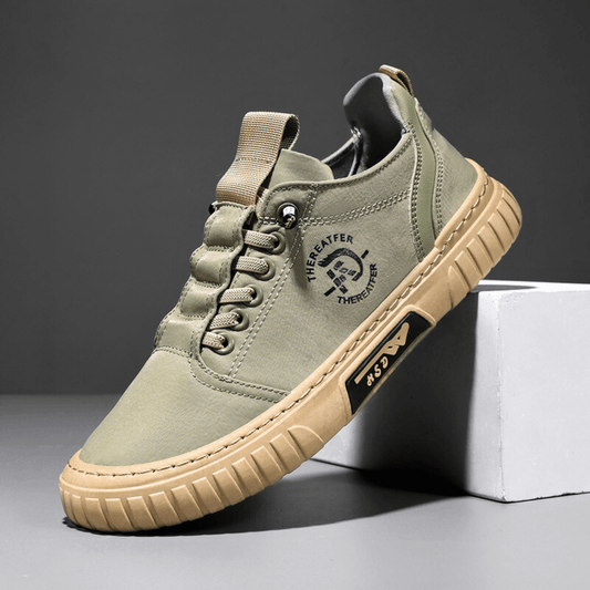 Halden Modern Street Trainers - Green
