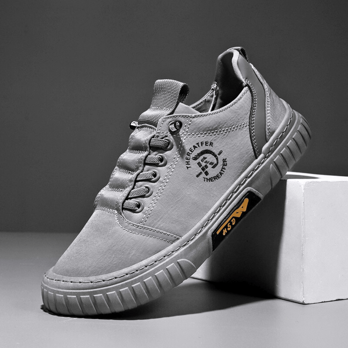 Halden Modern Street Trainers - Grey