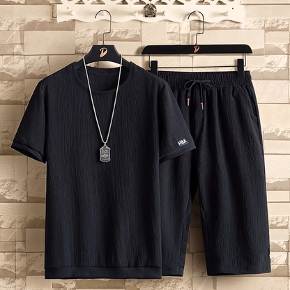 Haldon Cool-Touch Lounge Set - Black