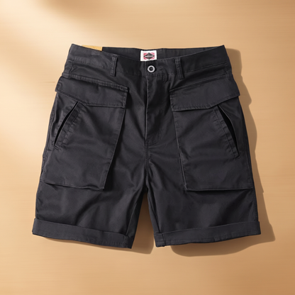 Halesford Utility Pocket Shorts - Black