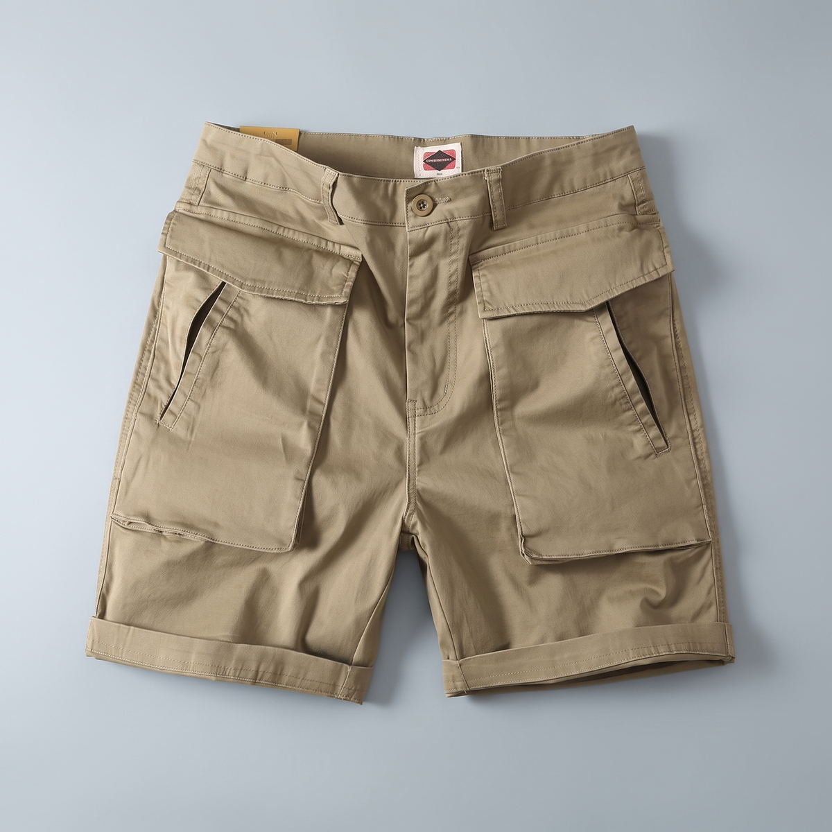 Halesford Utility Pocket Shorts - Khaki