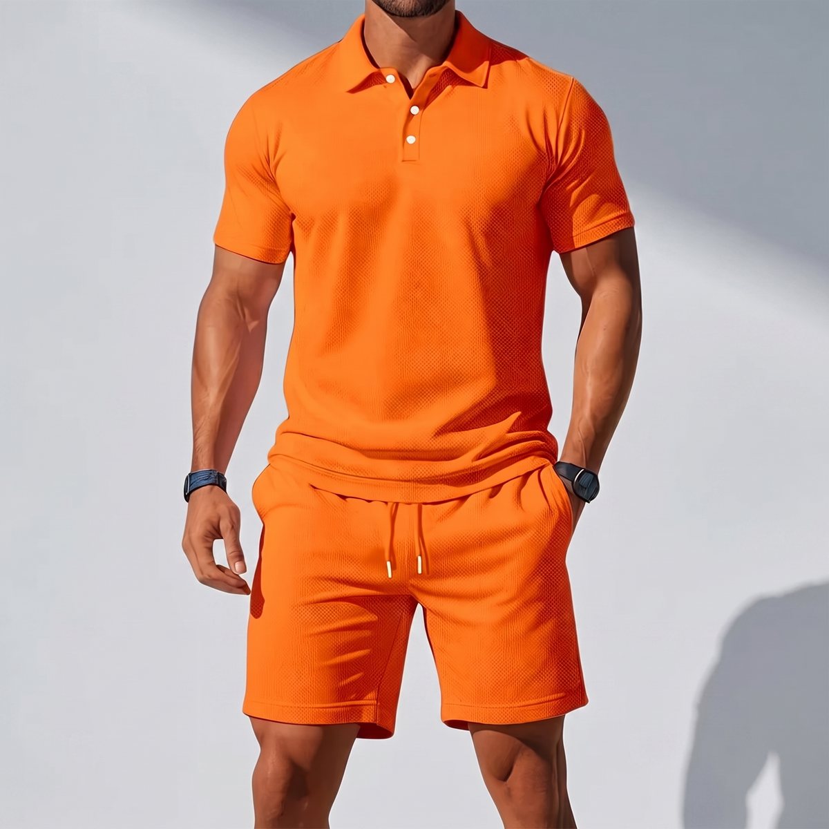 Hampton Refined Leisure Set - Orange