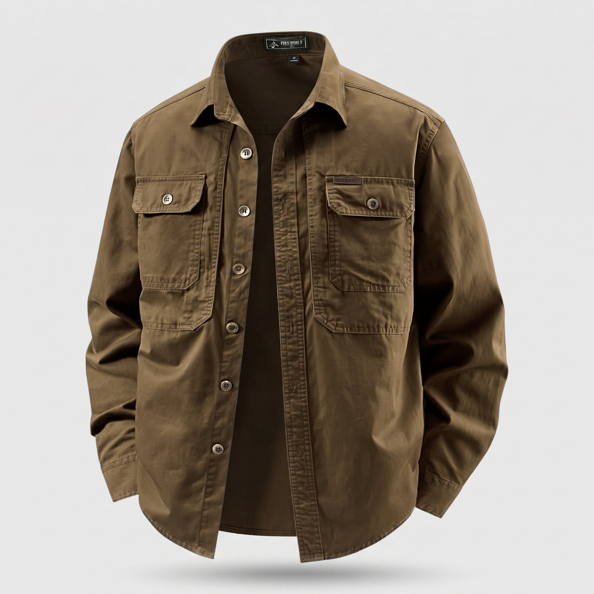 Harbourline Utility Shirt - Brown