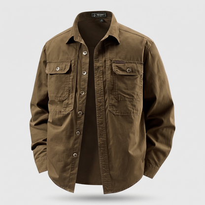 Harbourline Utility Shirt - Brown
