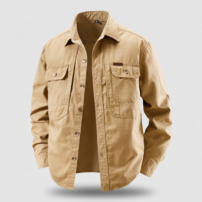 Harbourline Utility Shirt - Khaki