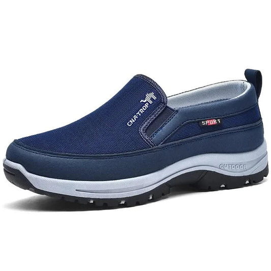 Harlow Comfort Slip-Ons - Blue