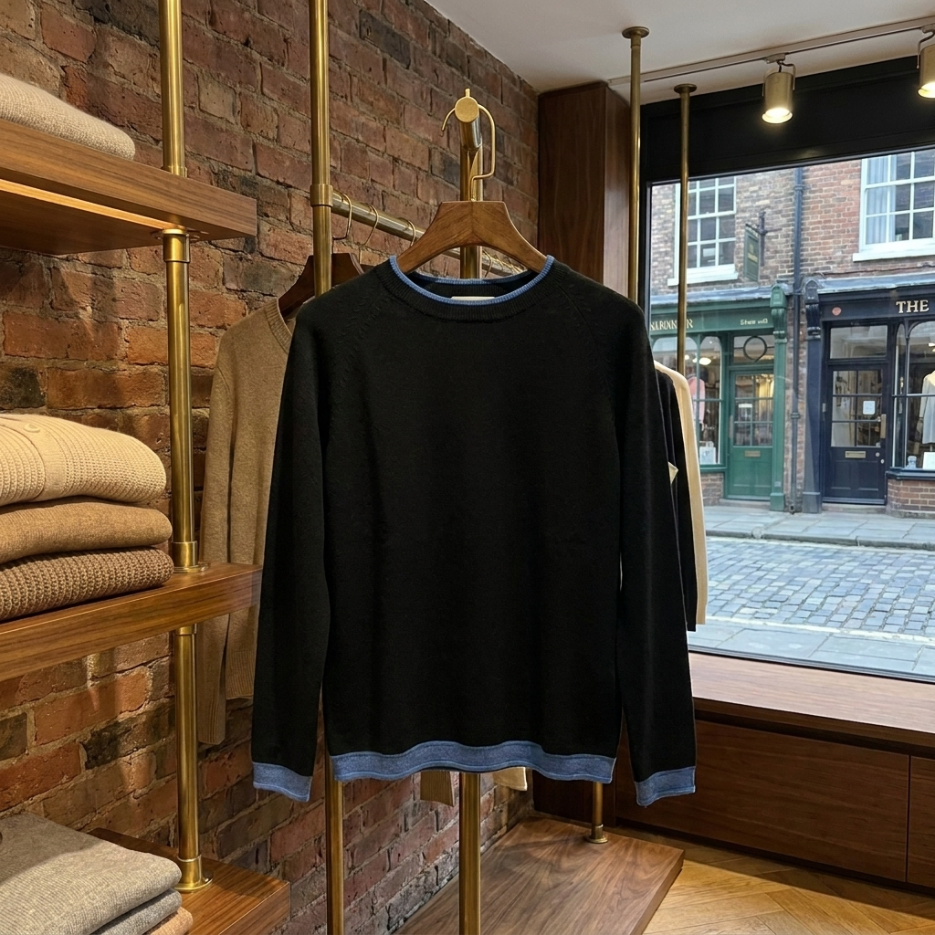 Harper Cotton Knit Sweater - Camel